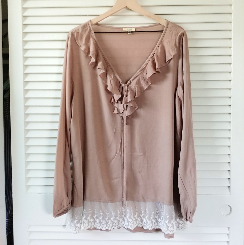 Ruffle Long Sleeve